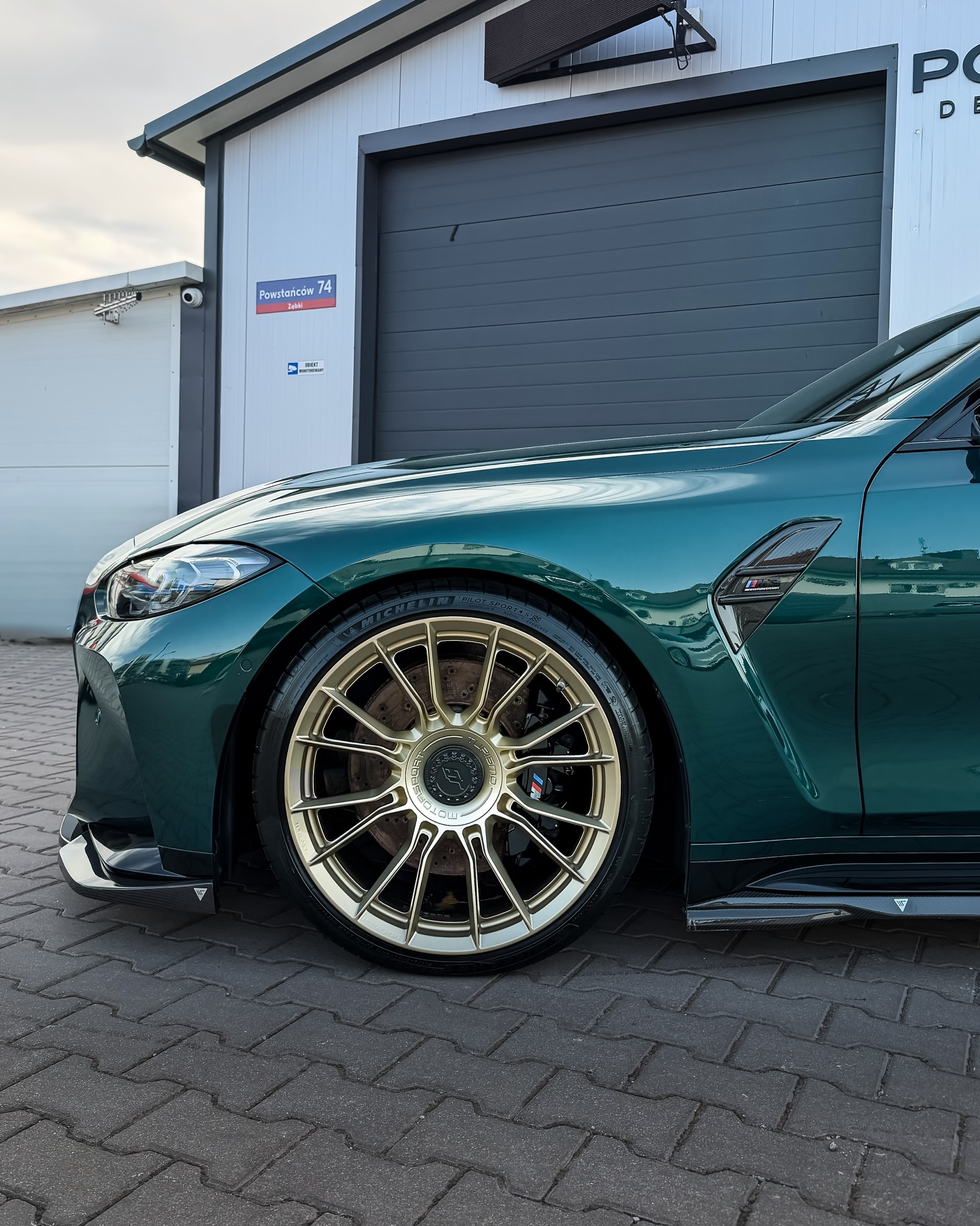BMW M3 Competition — felga po oczyszczeniu i impregnacji